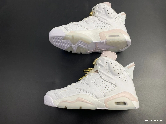1st Kicks Jordan Gold (W) 6 Retro DH9696-100 Hoops Air 0801